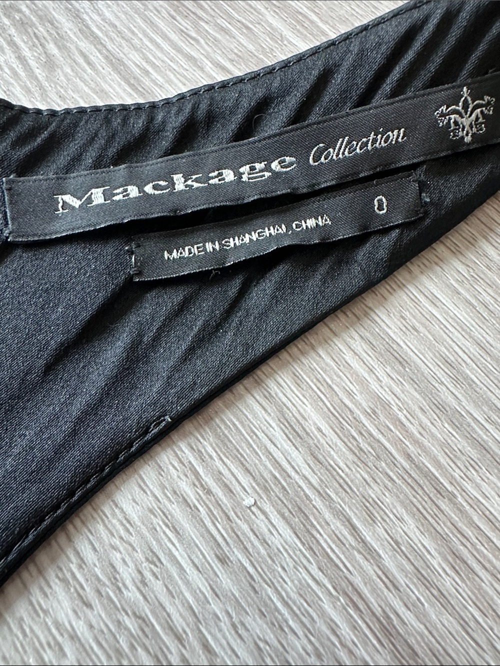 Mackage Black Sleeveless Sheath Racerback Dress. Preowned. Size 0 - Picture 5 of 12
